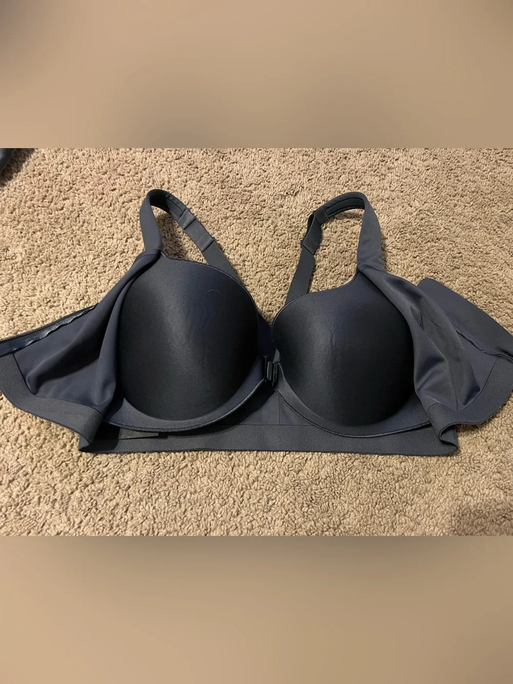 Women’s Front-Zip Victoria's Secret Sports Bra - Black